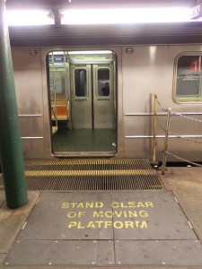 Gap filler, South Ferry subway station, Manhattan